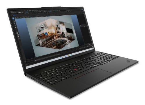 Lenovo ThinkPad P16s Gen 3 (Intel) Intel Core Ultra 7 155H Mobile workstation 40.6 cm (16") WUXGA 16 GB DDR5-SDRAM 512 GB SSD NVIDIA RTX 500 Ada Wi-Fi 6E (802.11ax) Windows 11 Pro UK English Black