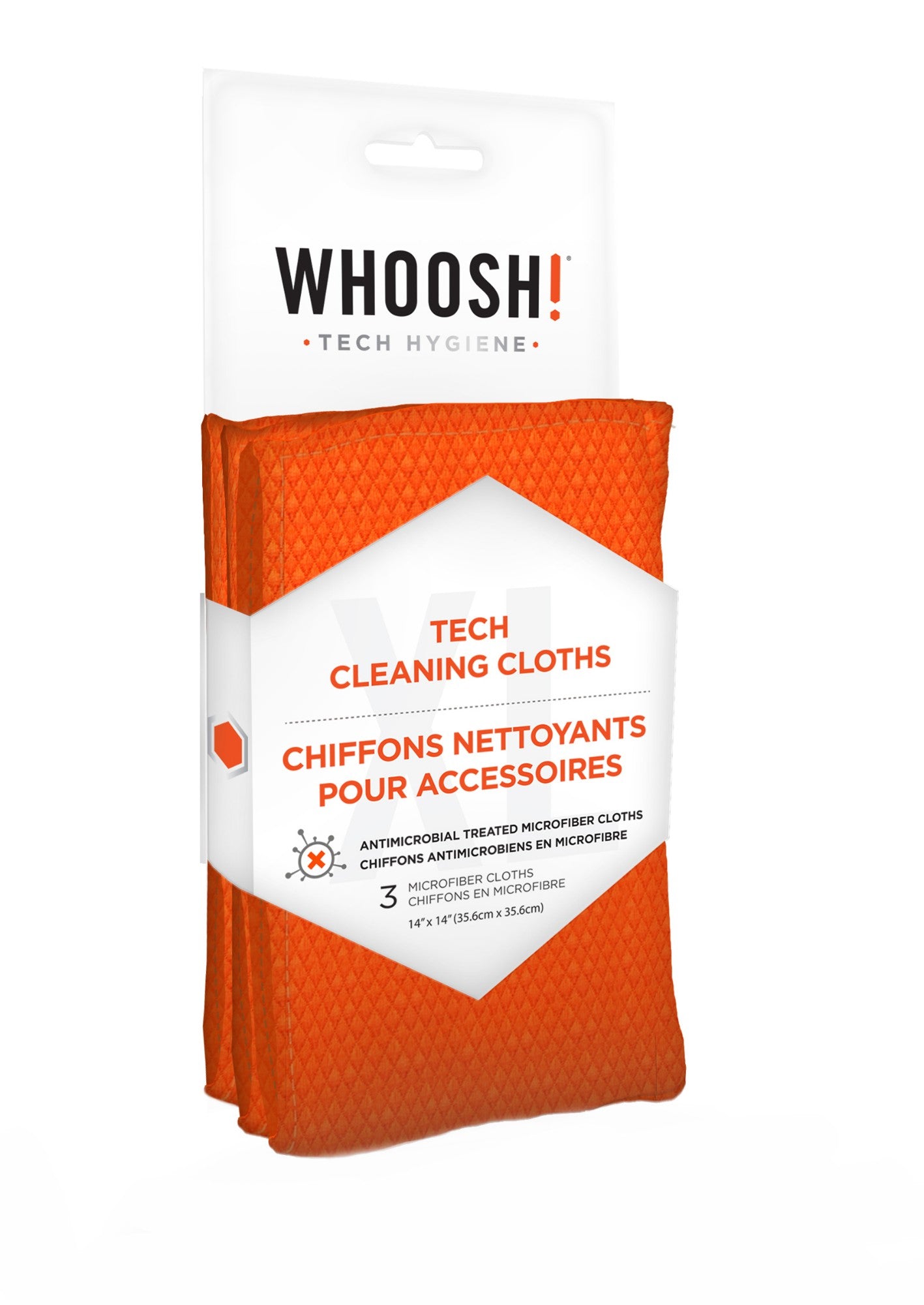 WHOOSH! Tech Cleaning Cloths Mobile phone/Smartphone Equipment cleansing wipes