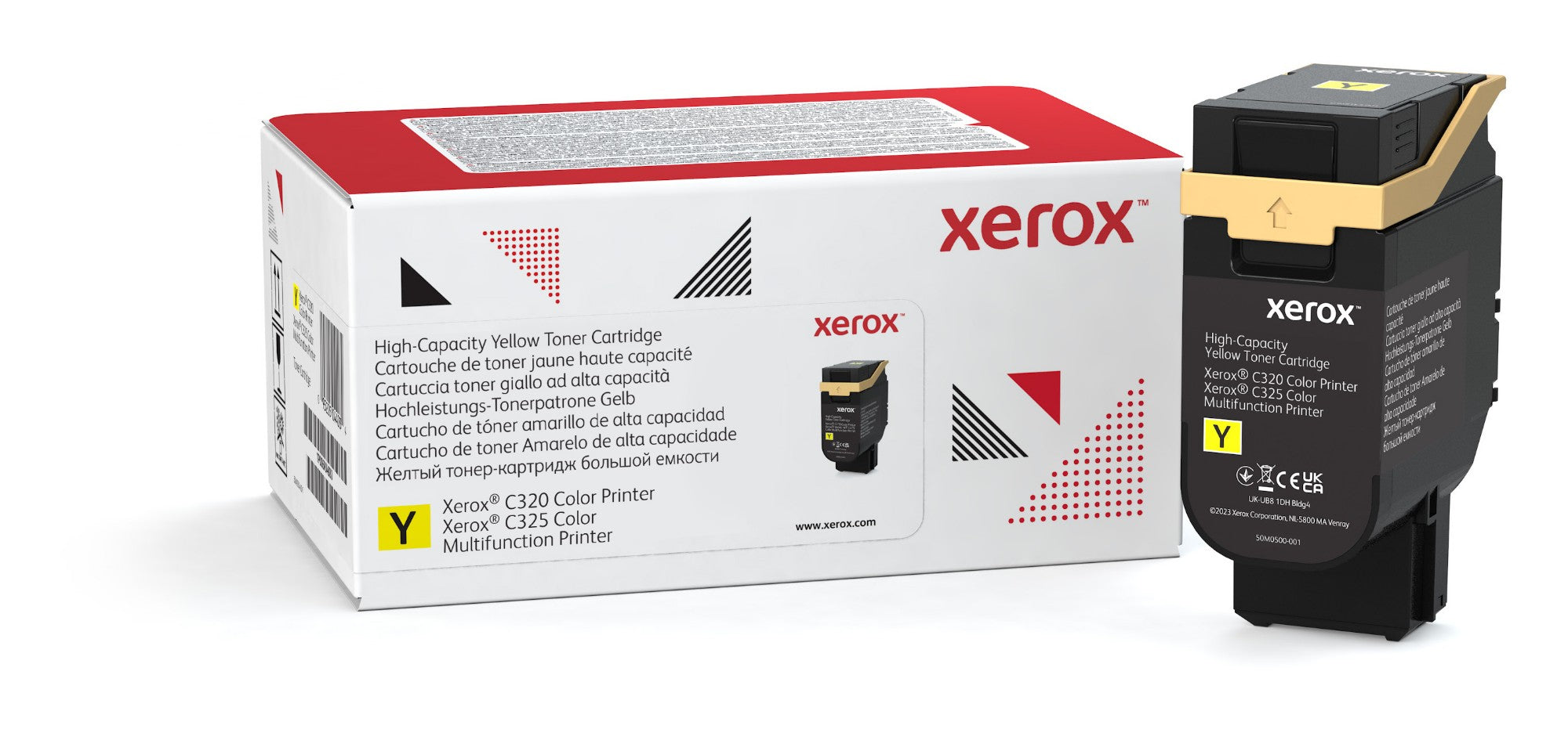 Xerox 006R04830 Toner cartridge yellow high-capacity, 5.5K pages ISO/IEC 19752 for Xerox C 320