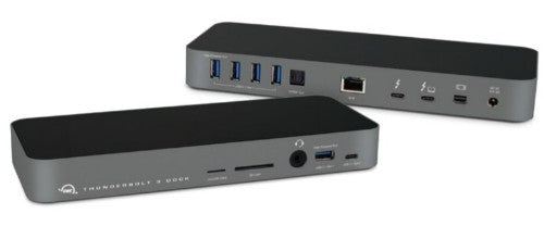 OWC OWCTB3DK14PSG laptop dock/port replicator Wired Thunderbolt 3 Grey