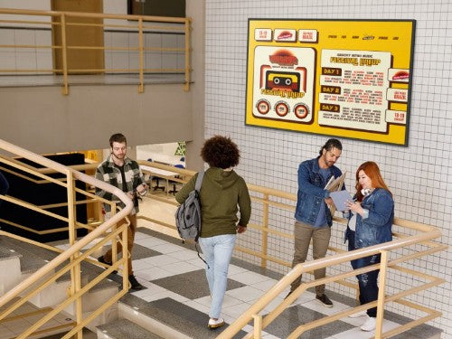 Viewsonic CDE4330 Signage Display 109.2 cm (43") Wi-Fi 450 cd/m² 4K Ultra HD Black Built-in processor Android 11