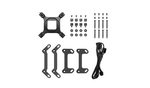 DeepCool MYSTIQUE 240 ARGB Processor All-in-one liquid cooler 12 cm Black 1 pc(s)