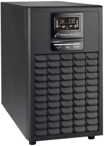 PowerWalker VFI 3000 CG PF1 uninterruptible power supply (UPS) Double-conversion (Online) 3 kVA 3000 W 9 AC outlet(s)