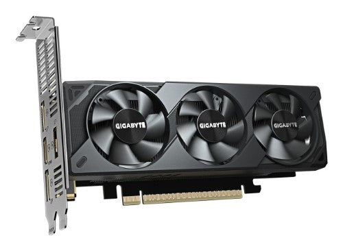 GIGABYTE GeForce RTX 5060 OC Low Profile 8G Graphics Card - 8GB GDDR7, 128bit, PCI-E 5.0, 2512 MHz Core Clock, 3 x DisplayPort, 1 x HDMI, GV-N5060OC-8GL