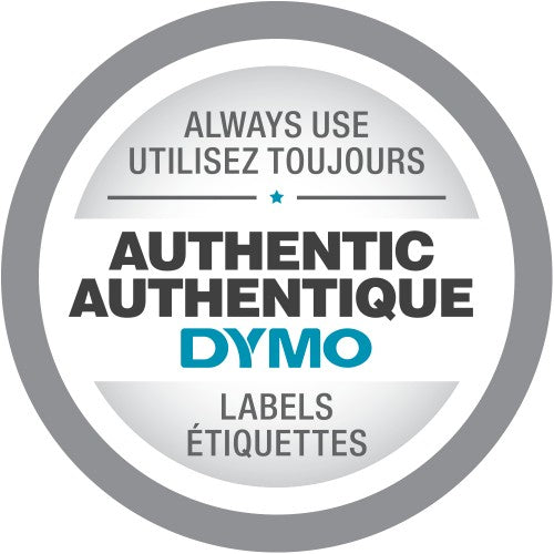 Dymo 45020/S0720600 DirectLabel-etikettes white on Transparent 12mm x 7m for Dymo D1 6-12mm/19mm/24mm/9-12mm/9-19mm