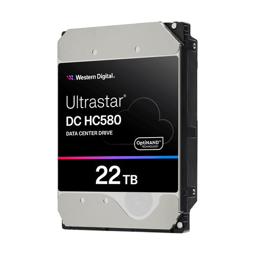 Western Digital Ultrastar DC HC580 internal hard drive 22 TB 7200 RPM 512 MB 3.5" Serial ATA