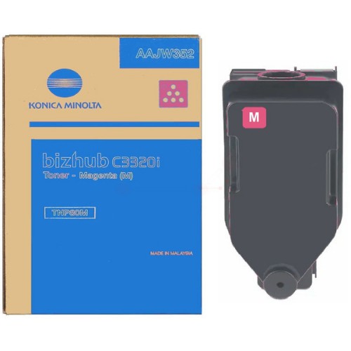 Konica Minolta AAJW352/TNP-80M Toner magenta, 9K pages for KM Bizhub C 3320 i