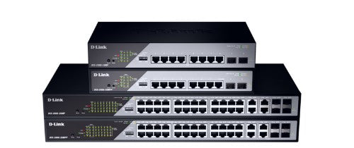 D-Link 28-Port Gigabit Ethernet PoE++ Surveillance Switch