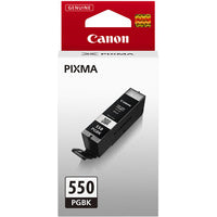 Canon 6496B001/PGI-550PGBK Ink cartridge black pigmented, 300 pages ISO/IEC 24711 2425 Photos 15ml for Canon Pixma IP 8700/IX 6850/MG 5450/MG 6350/MX 725