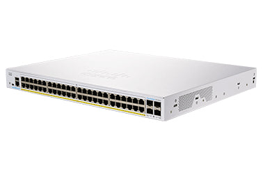 Cisco CBS350-48FP-4G-EU network switch Managed L2/L3 Gigabit Ethernet (10/100/1000) Silver