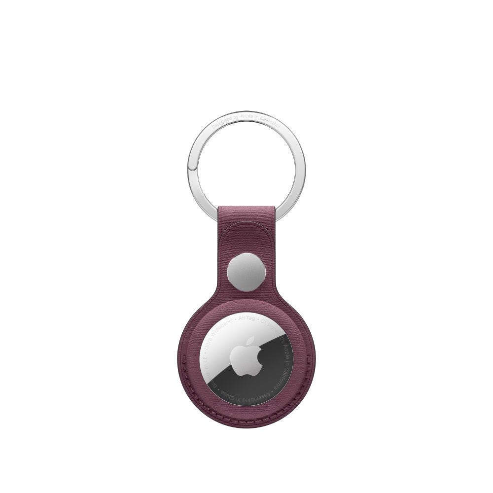 Apple AirTag FineWoven Key Ring - Mulberry