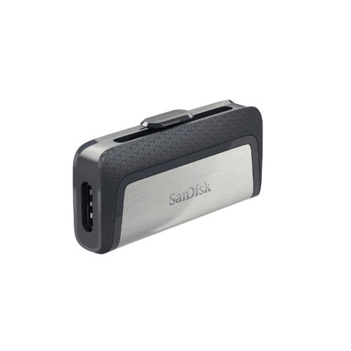 SanDisk Drive USB Ganda Ultra Tipe-C 256 GB USB flash drive USB Type-A / USB Type-C 3.2 Gen 1 (3.1 Gen 1) Grey, Silver