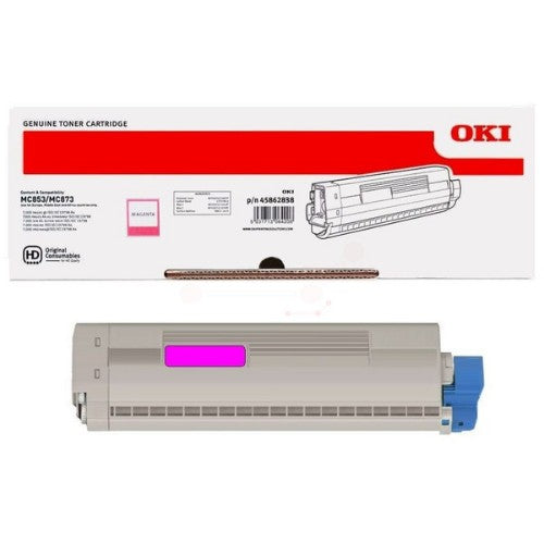OKI 45862838 Toner-kit magenta, 7.3K pages ISO/IEC 19798 for OKI MC 853/873