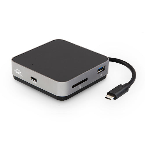 OWC USB-C Travel Dock Wired USB 3.2 Gen 1 (3.1 Gen 1) Type-C Grey