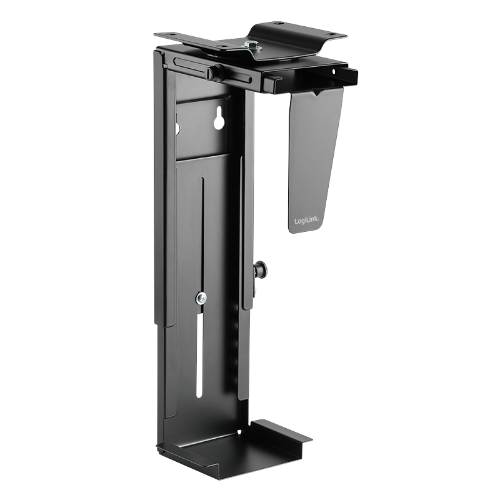 LogiLink EO0005 CPU holder Desk-mounted CPU holder Black