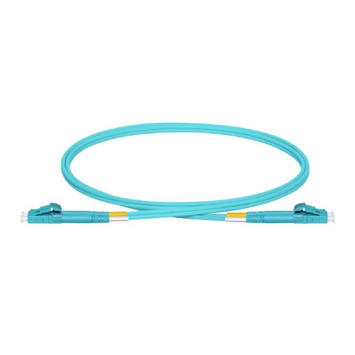 Lanview LVO231469 InfiniBand/fibre optic cable 1 m 2x LC OM3 Aqua colour