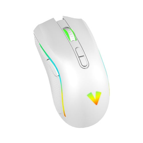 VIDA REBEL 2IN1 WHITE USB DESK KIT keyboard Mouse included Gaming QWERTY UK English