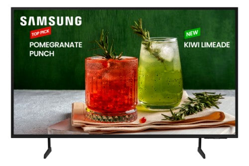 Samsung BE50D-H Digital signage flat panel 127 cm (50") LED Wi-Fi 4K Ultra HD Black Tizen 16/7