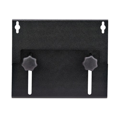 StarTech.com PC Wall Mount Bracket, Supports Desktop Computers Up To 40lb (18kg), Tool-Less Adjustments 1.9-7.8in (50-200mm), Heavy-Duty Wall Mount Shelf/Holder for PC Case/Tower