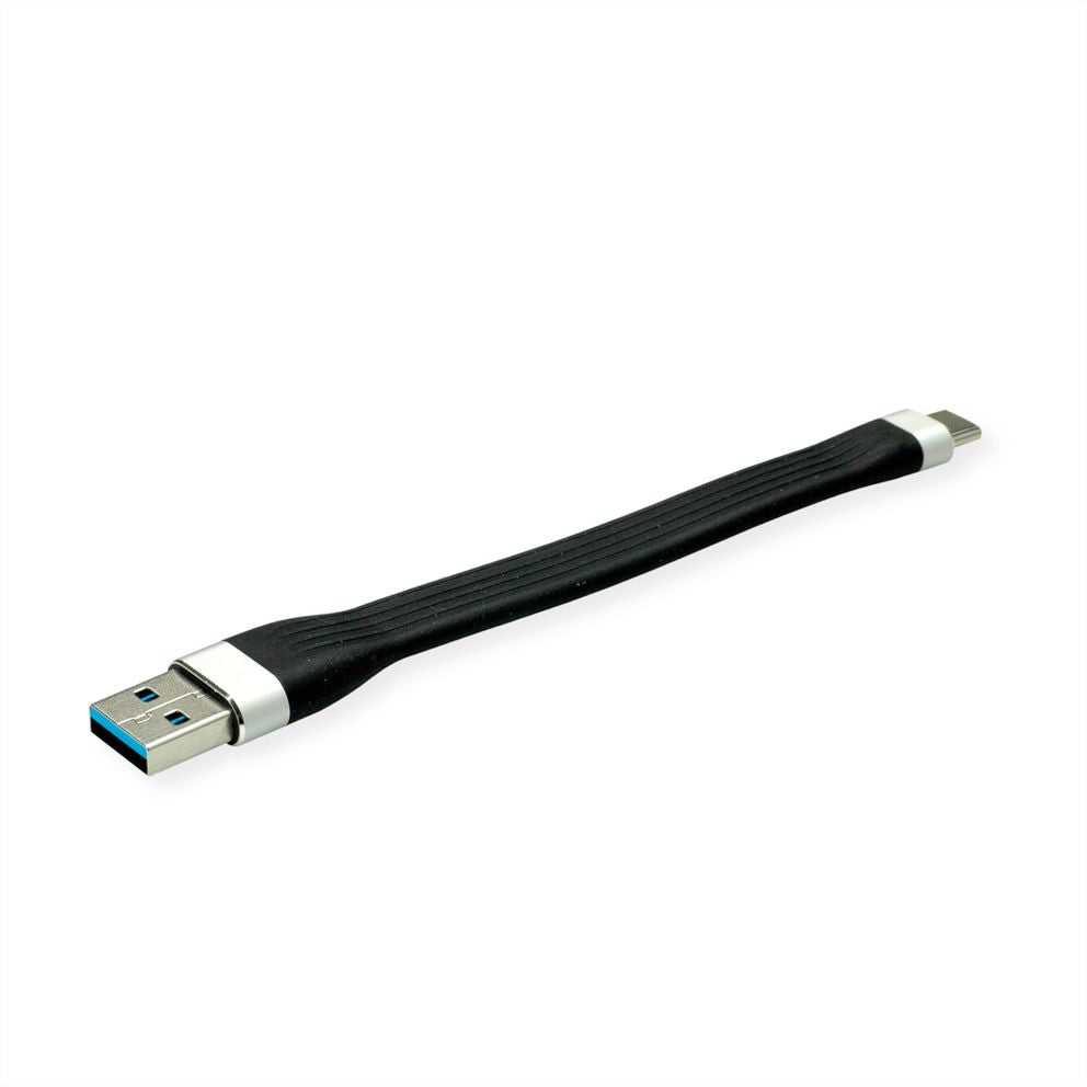 ROLINE 11.02.9014 USB cable USB 3.2 Gen 1 (3.1 Gen 1) 0.11 m USB A USB C Black