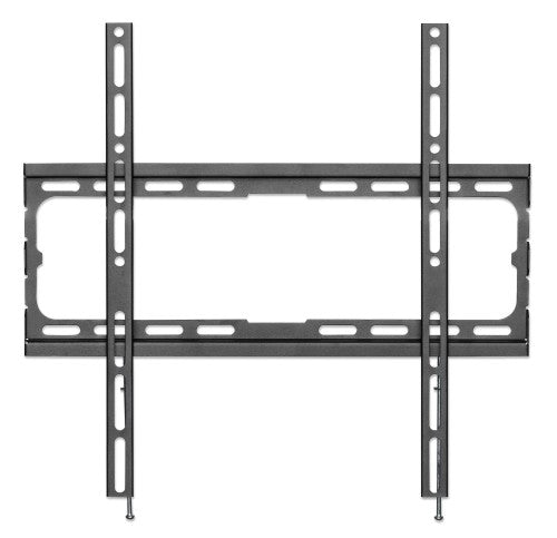 Manhattan Wall Mount for TV & Monitors (Fixed), For screens 32" to 55", VESA compatability: all between 200x200mm and 400x400mm - check the dimensions of the four mounting holes on back of screen to ensure it fits, Max 40kg, Black, Bracket