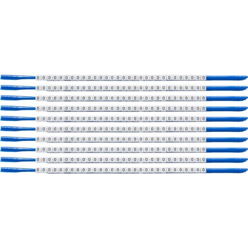 Brady SCN-07-0 cable marker Black, White Nylon 300 pc(s)