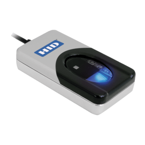 HID Identity DigitalPersona 4500 Reader fingerprint reader USB Type-A 512 x 512 DPI Black, Grey