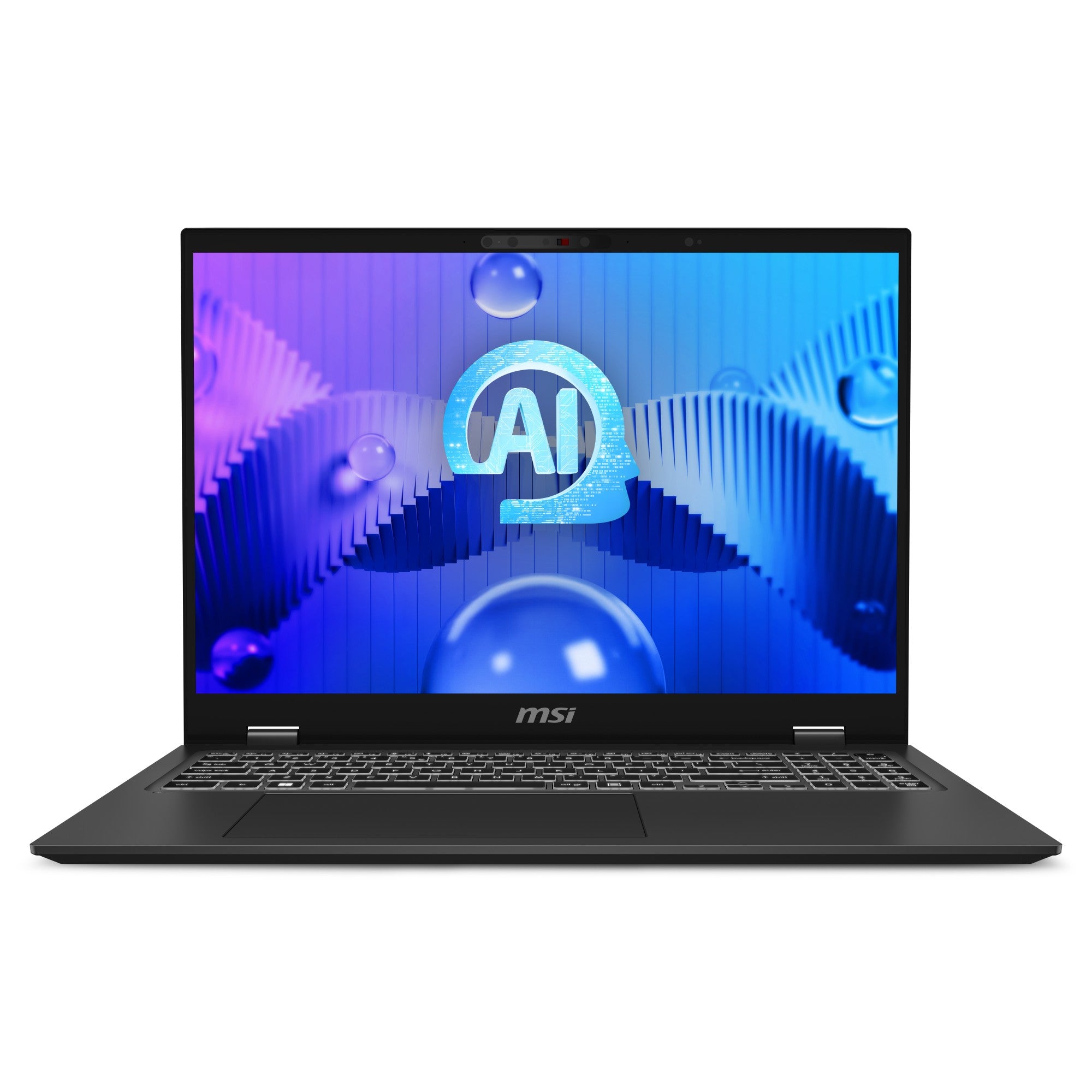 MSI Prestige 16 AI Studio B1VFG-034UK Intel Core Ultra 7 155H Laptop 40.6 cm (16") Quad HD+ 32 GB LPDDR5-SDRAM 1 TB SSD NVIDIA GeForce RTX 4060 Wi-Fi 7 (802.11be) Windows 11 Home Advanced Grey