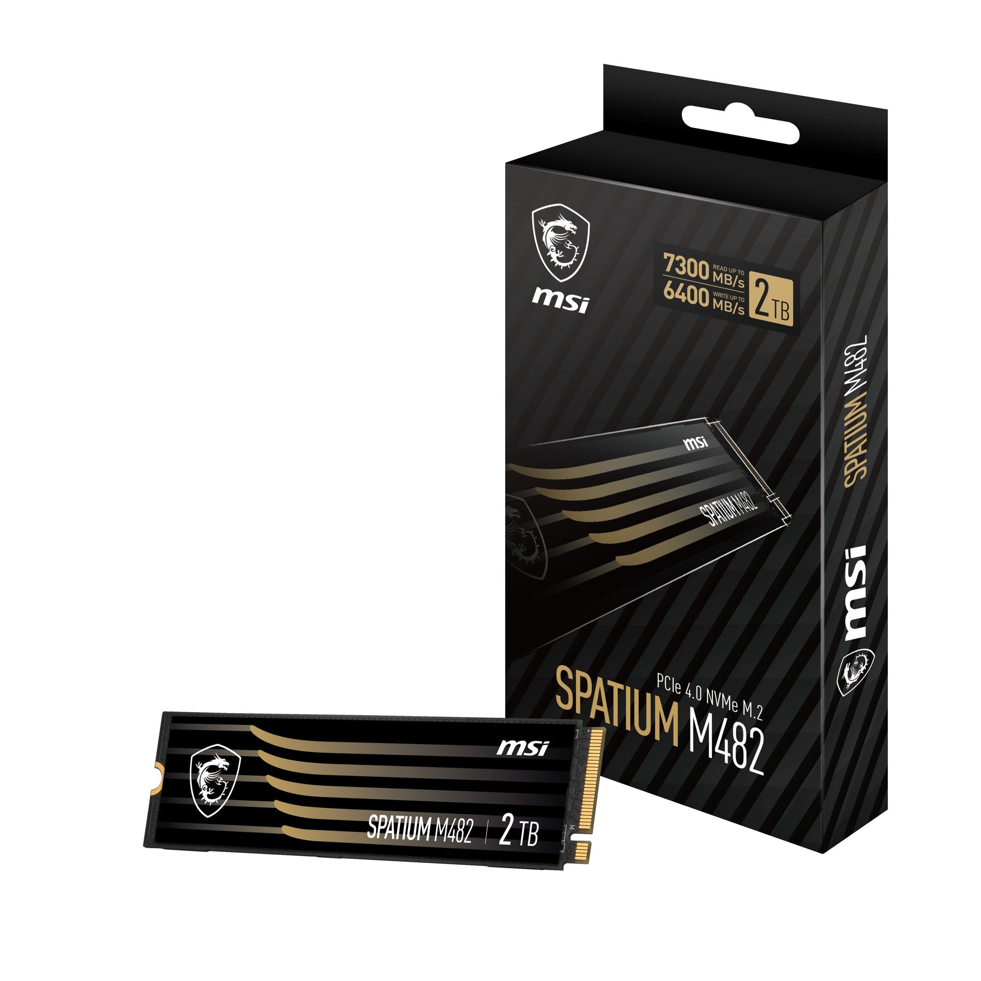 MSI SPATIUM M482 M.2 2 TB PCI Express 4.0 NVMe 3D NAND