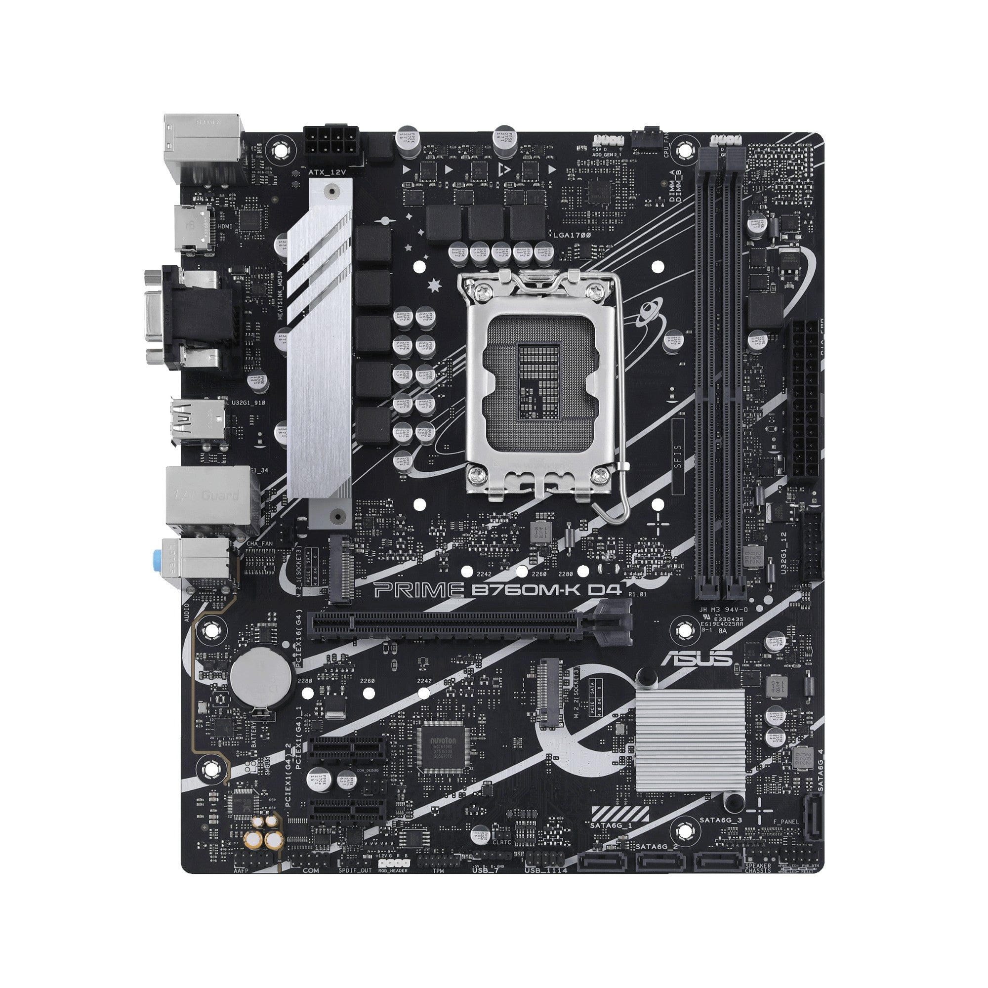 ASUS PRIME B760M-K D4 Intel B760 LGA 1700 micro ATX