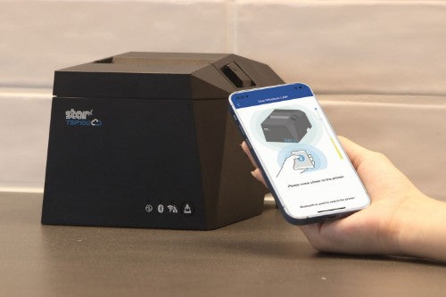 Star Micronics TSP143IV UEWB GY E+U Wired & Wireless Direct thermal POS printer