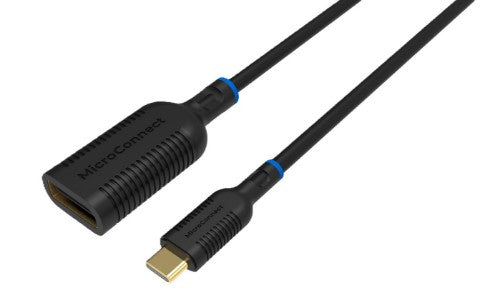 Microconnect MC-USBCDP-A video cable adapter 0.2 m USB Type-C DisplayPort Black