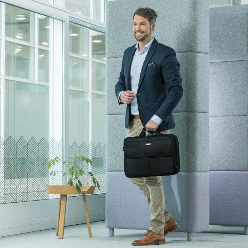 DICOTA D31439-RPET laptop case 39.6 cm (15.6") Briefcase Black
