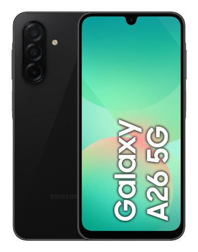 Samsung Galaxy A26 17 cm (6.7") Hybrid Dual SIM Android 15 5G USB Type-C 8 GB 256 GB 5000 mAh Black