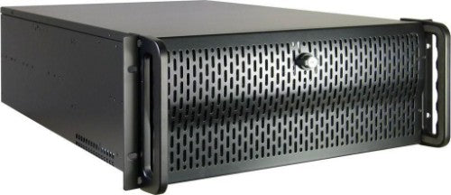 Inter-Tech IPC 4U-4129L Rack Metallic, Silver