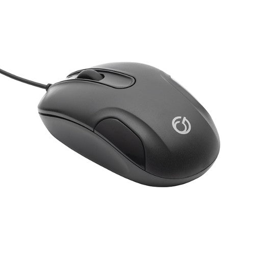 connektgear KB235 USB Standard UK Layout Keyboard & 3 Button Optical Mouse - Black