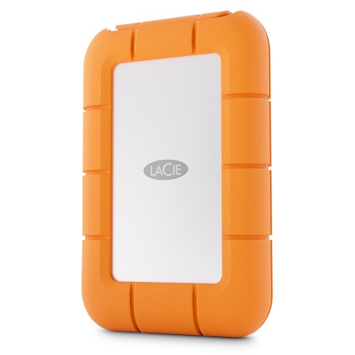 LaCie STMF4000400 external solid state drive 4 TB USB Type-C USB 3.2 Gen 2x2 Grey, Orange