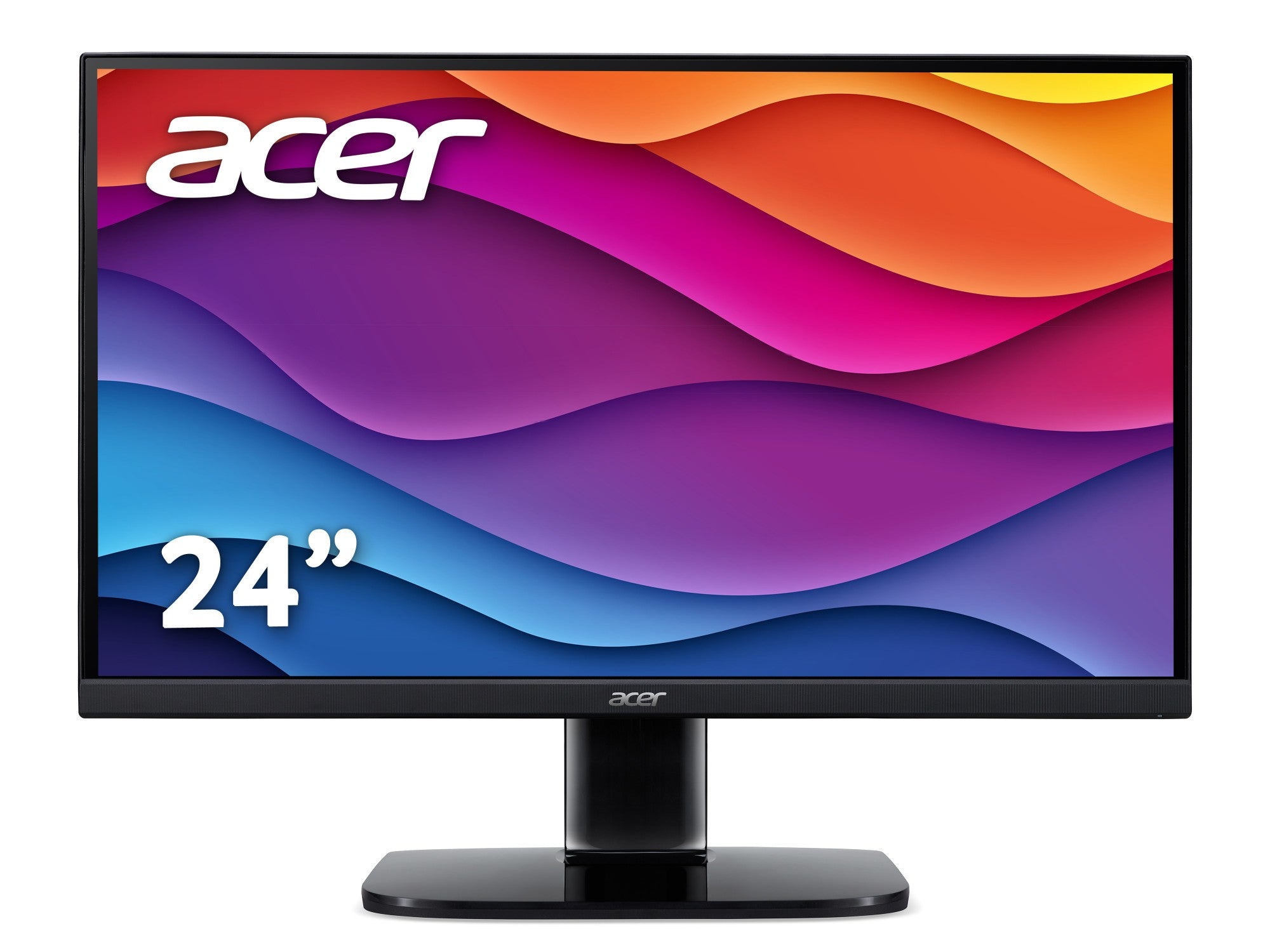 Acer KA2 KA242YHbi Monitor, 23.8", Full HD (1920x1080), 100Hz Refresh rate, 1Ms Response Time, Zero Frame, IPS, Freesync