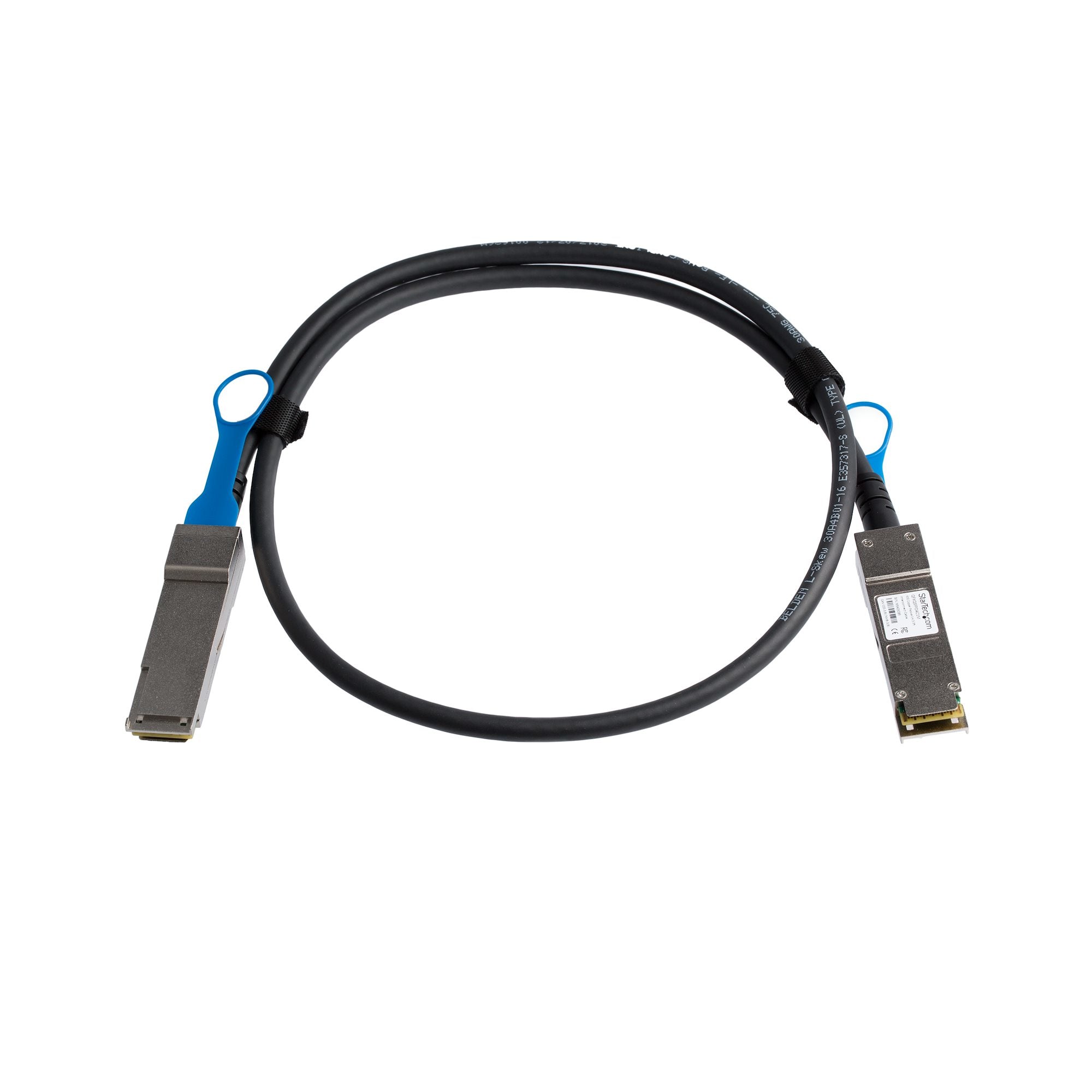 StarTech.com Juniper QFX-QSFP-DAC-1M Compatible 1m 40G QSFP+ to QSFP+ Direct Attach Cable Twinax - 40GbE QSFP+ Copper DAC 40 Gbps Low Power Passive Transceiver Module DAC