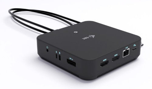 i-tec USB-C DP Dual HDMI Docking Station with Power Delivery 100 W + Universal Charger 100W