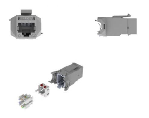 Belden RVAMJKSME-B24 wire connector RJ-45 Grey