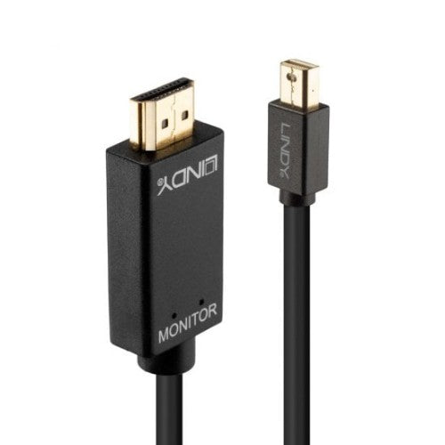 Lindy 1m Mini DisplayPort to HDMI 10.2G Cable