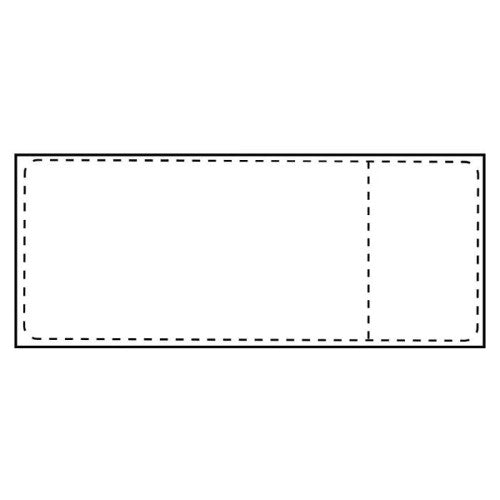 Capture SHIPLABEL105X251-FF2R printer label White