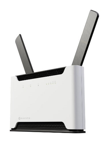 Mikrotik Chateau LTE18 ax wireless router Gigabit Ethernet Dual-band (2.4 GHz / 5 GHz) 4G White