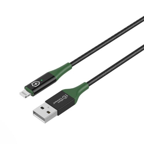 Microconnect MC-SMART USB A-L-2 lightning cable 2 m Black