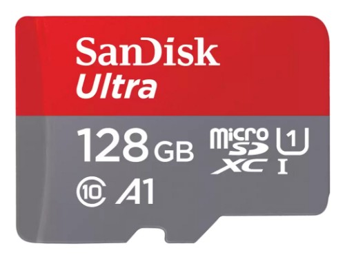 SanDisk Ultra 128 GB UHS-I Class 10 MicroSDXC Memory Card