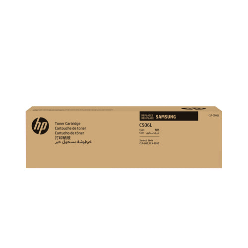 HP SU038A/CLT-C506L Toner cartridge cyan, 3.5K pages ISO/IEC 19798 for Samsung CLP-680