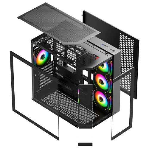 VIDA Edge Tower Black