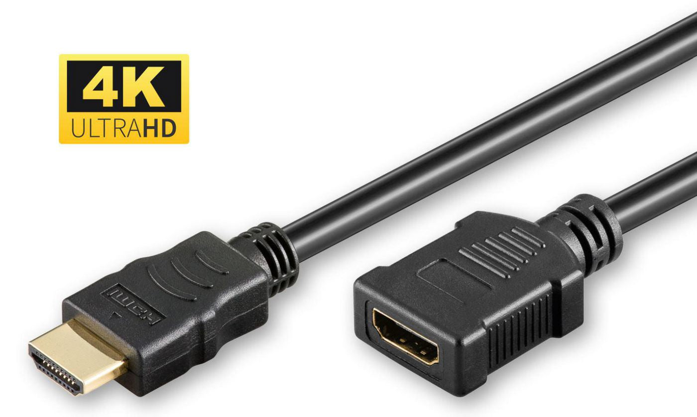 Microconnect HDMI High Speed extension cable, 1m