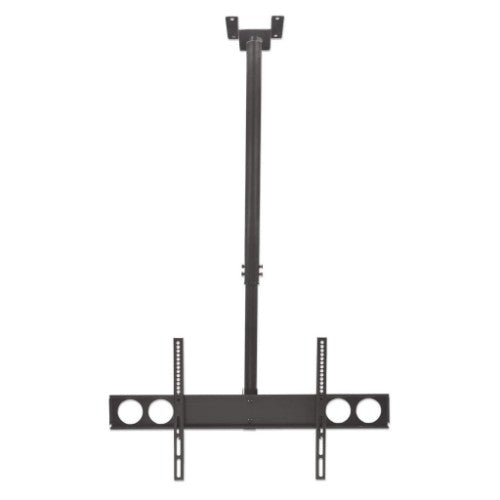 Manhattan Ceiling Mount for TV & Monitors, For screens: 37" to 75", Adjustable height: 105-156 cm, VESA compatibility: all between 200x200 to 800x400mm - check the dimensions of the four mounting holes on back of screen to ensure it fits, Max 50kg, LFD,Br